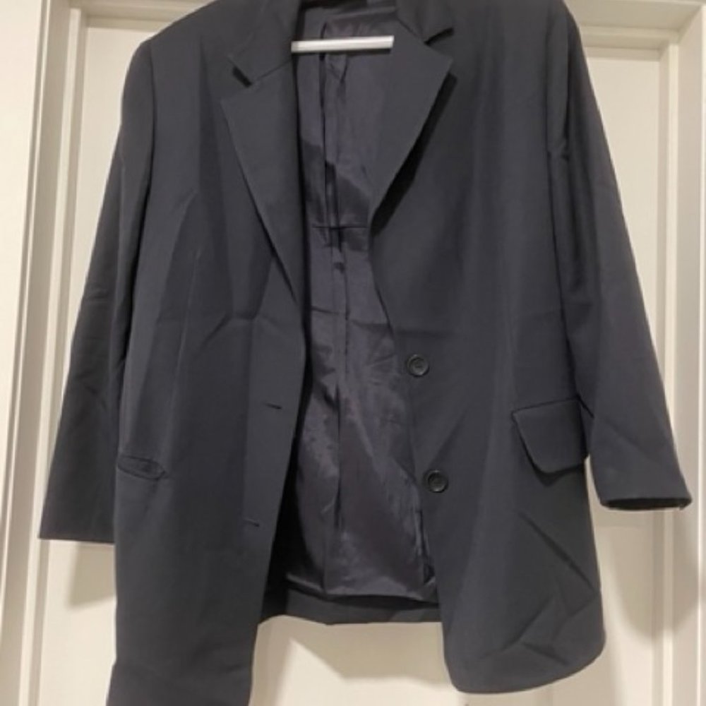 Blazer with skirt - black - Made in Italy